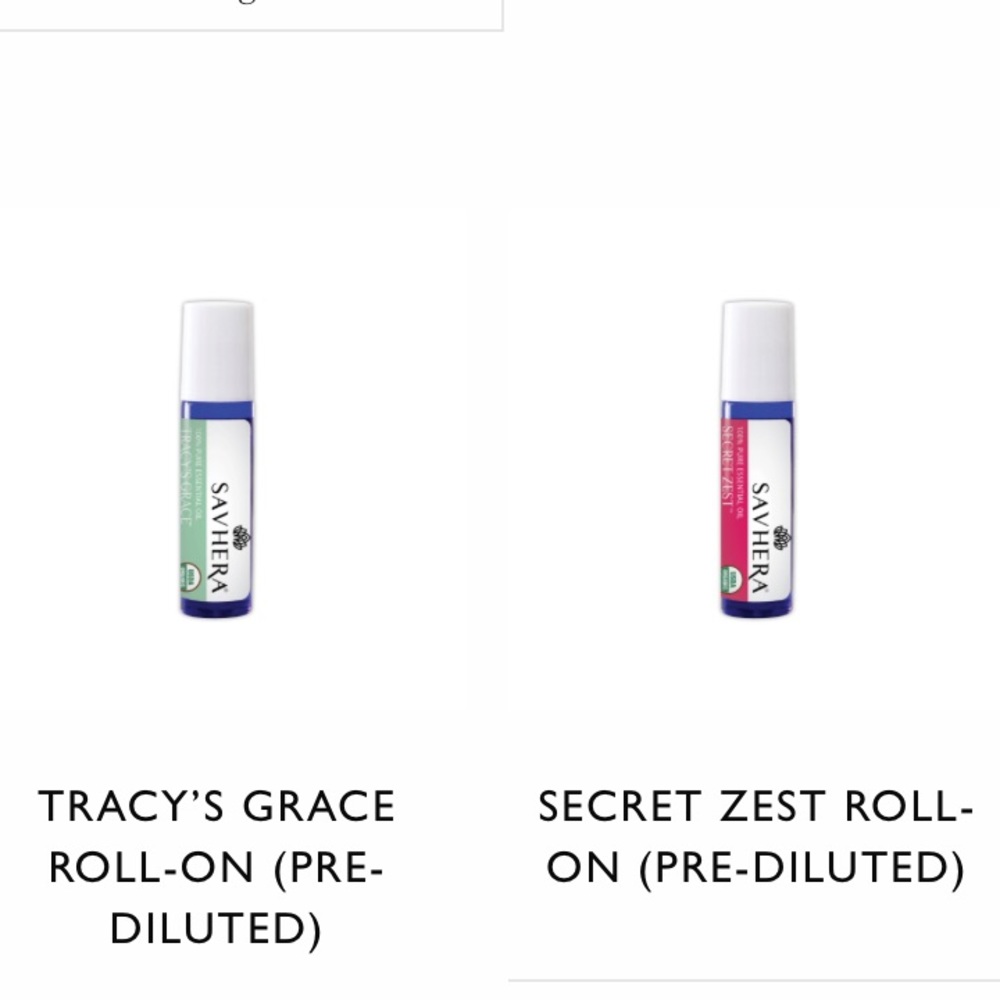 Savhera Essential Oil Roll Ons